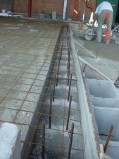 vasszerels meglv betonszerkezetre szerelbeton ksztse